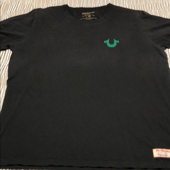 green true religion shirt